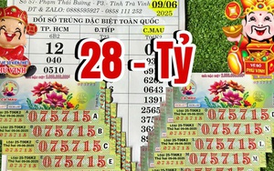 Một công nhân xây dựng trúng giải độc đắc 14 tờ vé số