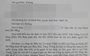 Công an tìm bị hại của Trần Trọng Toàn