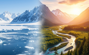 Phát hiện thế giới khác với sông ngòi, rừng rậm dưới băng Nam Cực