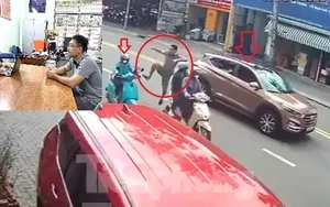 Lời khai của người đàn ông đạp nữ tài xế xe ôm ngã nhào ở Bình Dương