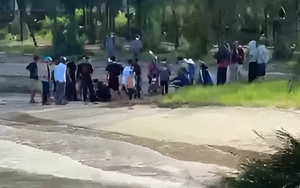 Ba anh em ruột bị đuối nước ở biển Vũng Chùa