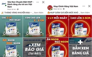 Bộ Công an yêu cầu những ai sử dụng sữa dinh dưỡng HIUP 27 phải làm ngay điều này