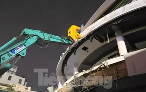 Hà Nội bắt đầu phá dỡ tòa nhà Hàm cá mập