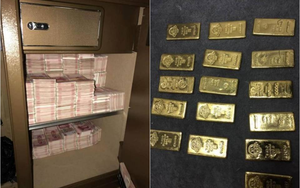 Tịch thu 250 tỷ đồng và vàng miếng la liệt trên sàn nhà 1 căn phòng trọ tồi tàn