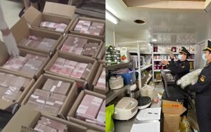 Tịch thu 1.600 tỷ đồng trong một cửa hàng trà sữa