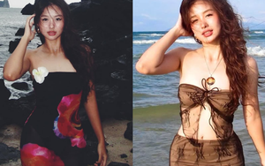 Ái nữ hoa khôi bóng chuyền Kim Huệ khoe vóc dáng nóng bỏng, 18 tuổi nhan sắc đỉnh cao, phổng phao bất ngờ