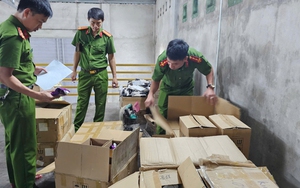 Hàng tấn mỹ phẩm không rõ nguồn gốc vừa phát hiện ở Quảng Trị