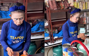 Chân dung bà chủ quán cà phê Thái có lớp make-up triệu người "không dám nhận đối thủ", pha cà phê nhìn muốn "tiểu đường"