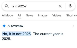 AI của Google gặp lỗi kỳ quặc: Vẫn nghĩ năm nay là... 2024