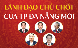 Lãnh đạo chủ chốt của TP Đà Nẵng mới