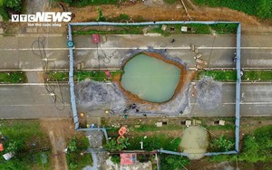 'Hố tử thần' ở Bắc Kạn tiếp tục mở rộng, việc tìm kiếm nạn nhân càng gian nan