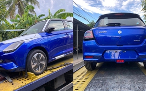 Suzuki Swift 2025 lần đầu lộ diện thực tế tại Việt Nam, hãng 'úp mở' qua minigame, dễ ra mắt ngay tháng này