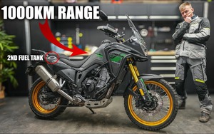 Sao chép thiết kế của nhà Honda, nhưng mẫu xe này có thể đi được 1.000 km khi đổ đầy bình