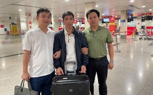 Bắt Nguyễn Xuân Hòa tại sân bay