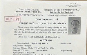 Truy nã đặc biệt Nguyễn Duy Anh Vũ
