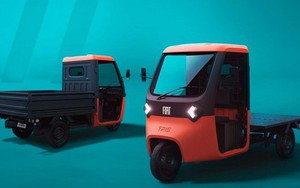"Tân binh" xe tải điện siêu mini: Thiết kế độc lạ, chạy 90km/1 lần sạc, tải trọng 540kg