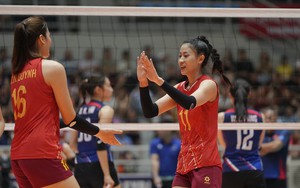 Mới thắng trận đầu, bóng chuyền nữ Việt Nam chạm mốc lịch sử