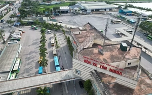 Cảnh đìu hiu tại bến xe hiện đại nhất Thủ đô