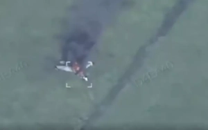 Clip hiện trường Su-35S bốc cháy sau khi bị F-16 bắn hạ