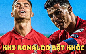 Ronaldo lại khóc rồi