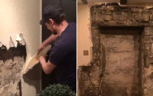 Cải tạo nhà bàng hoàng phát hiện cánh cửa bí ẩn dẫn đến nơi không ai ngờ tới