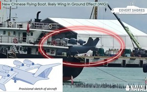 Ekranoplane bí ẩn của Trung Quốc thu hút sự quan tâm đặc biệt