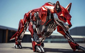 Giải pháp 'độc lạ' từ Lầu Năm Góc: Sói robot tuần tra sân bay, xua đuổi động vật hoang dã gây nguy hiểm!