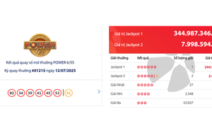 Đã tìm ra người trúng tờ vé số Vietlott gần 345 tỉ đồng