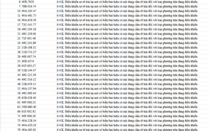 Hơn 200 chủ xe vi phạm lỗi 'rẽ trái' có biển số sau nhanh chóng nộp phạt nguội theo Nghị định 168