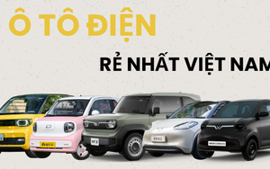 Xe xăng bị hạn chế tại Hà Nội từ 2030 - đây là 5 mẫu ô tô điện giá rẻ nhất người Việt có thể lựa chọn ngay lúc này