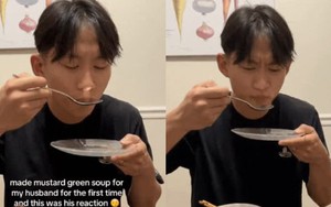 Khách Hàn Quốc có biểu cảm cực “khó hiểu” khi ăn món canh bình dân của Việt Nam