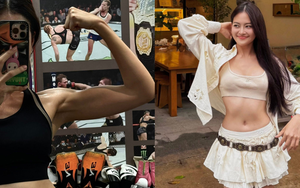 Mỹ nhân phim giờ vàng VTV “flex” cơ bắp săn chắc trên sàn boxing, nhìn xuống vòng 2 phẳng lì mới choáng