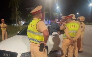 Chặn bắt tài xế xe Audi dương tính với ma túy, chèn ép ô tô khác trên cao tốc