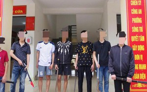 Hẹn giải quyết mâu thuẫn trên mạng xã hội bằng…súng, kiếm