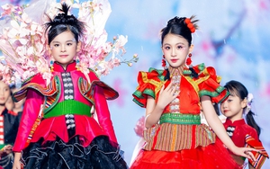 Hơn 100 mẫu nhí "gây bão" tại Bảo tàng Hà Nội với show diễn đậm chất Tây Bắc