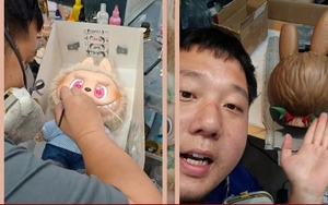 Nở rộ nghề 'bác sĩ' chuyên sửa Labubu