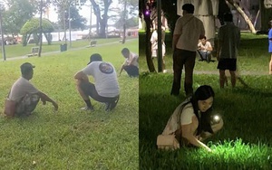 Vụ du khách treo thưởng nhờ người dân tìm nhẫn kim cương: Thuê thiết bị dò kim loại, tình hình hiện ra sao?