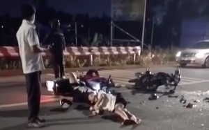 Hai xe máy đối đầu ở TP.HCM, ba người thương vong