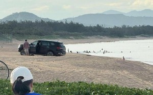 Người đàn ông lái xe xuống bãi biển Đắk Lắk bị phạt 5 triệu đồng