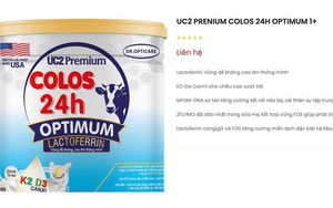 UBND TP HCM phạt một công ty dinh dưỡng với nhiều sản phẩm sữa sai phạm