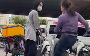 Xử phạt người bán trà đá đuổi cô gái đứng chờ xe 2,5 triệu đồng