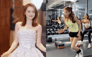 Trước tin đồn mang thai lần 3, Nhã Phương tập cardio "hùng hục" như phim hành động