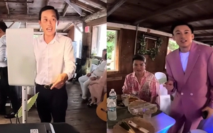 Hoài Linh sang Mỹ dự đám cưới em gái từng bị cấm vào showbiz, Đàm Vĩnh Hưng cũng có mặt