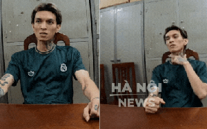 Clip lời khai của rapper Bình "Gold" về quá trình cướp xe taxi: Hỏi vay tài xế 30.000 đồng để mua nước nhưng bị từ chối