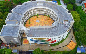 Không phải trường quốc tế nào cả, đây là trường mầm non CÔNG LẬP sắp xây xong ở Hà Nội: Đẹp quá phụ huynh ơi!