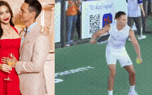 Kim Lý thi đấu pickleball cực "khét", lọt vào bán kết: Thành quả của những lần cùng Hà Hồ "trốn con" đi tập pickleball