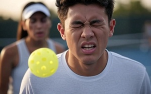 Đánh pickleball vô tình vụt bóng trúng ngực đồng nghiệp nữ, nam thanh niên ấm ức vì bị tẩy chay