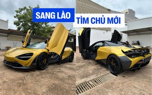 Chia tay đại gia Đà Nẵng, McLaren 720S biển Lào 'về nước' tìm chủ nhân mới
