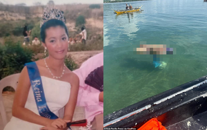 Hiện trường kinh hoàng vụ hoa hậu Philippines bị sát hại: Thi thể bị trói chặt, buộc đá dìm xuống biển