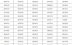 Hơn 70 chủ xe Hà Nội có biển số sau nhanh chóng nộp phạt nguội theo Nghị định 168